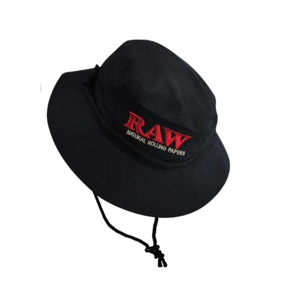 Raw Smokermans Bucket Hat / Medium / Black